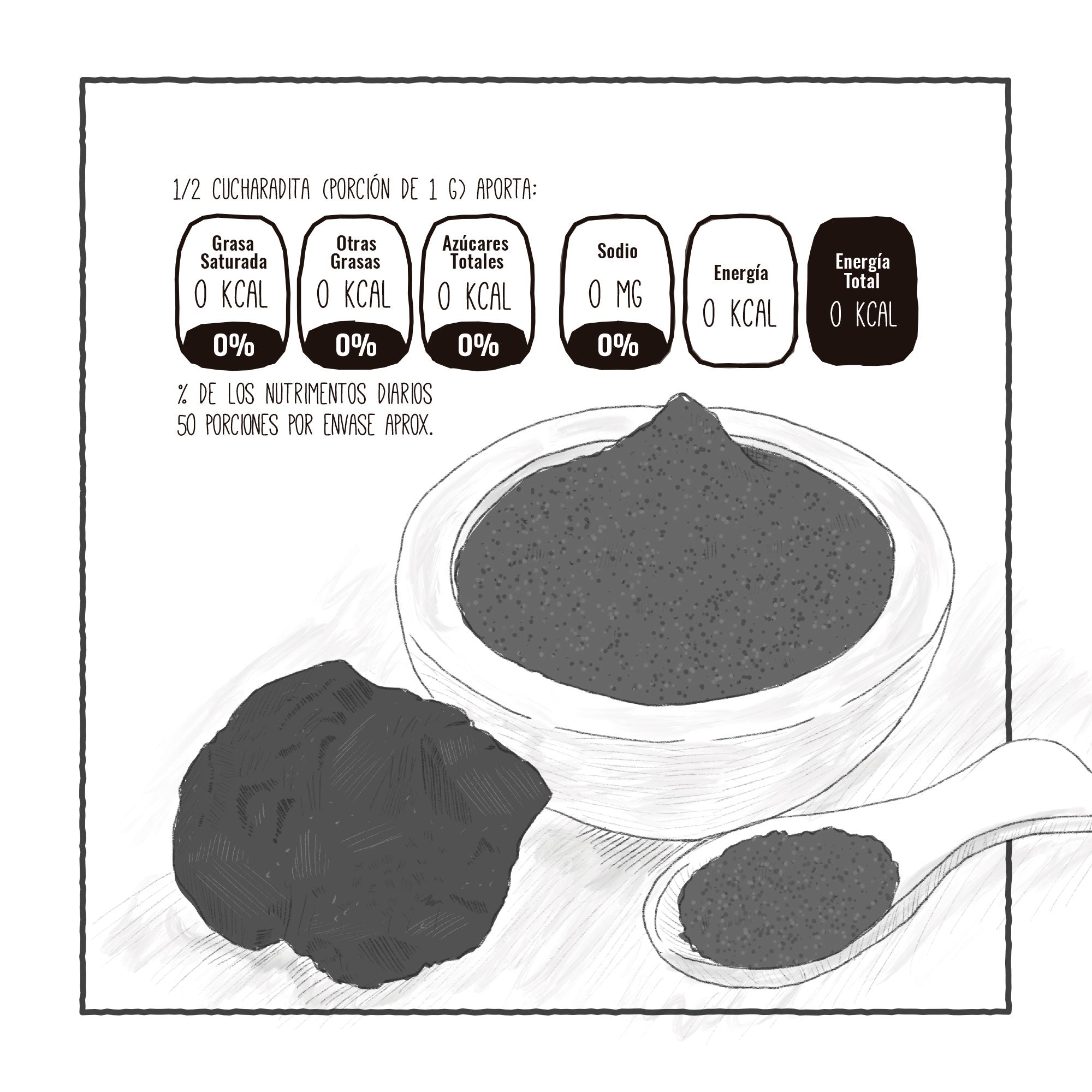 Carbón Activado en Polvo – Avelit Superfoods MX